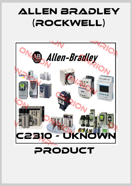 C2310 - UKNOWN PRODUCT  Allen Bradley (Rockwell)
