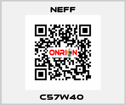 C57W40  Neff