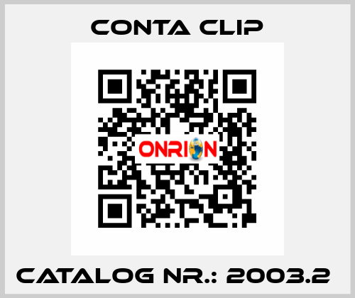 CATALOG NR.: 2003.2  Conta Clip