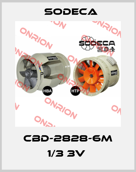 CBD-2828-6M 1/3 3V  Sodeca