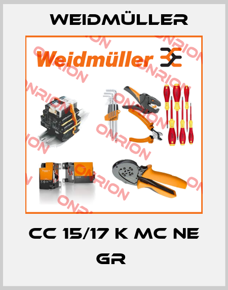 CC 15/17 K MC NE GR  Weidmüller