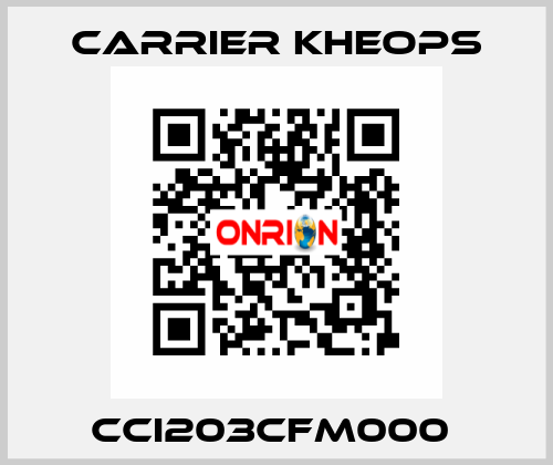 CCI203CFM000  Carrier Kheops