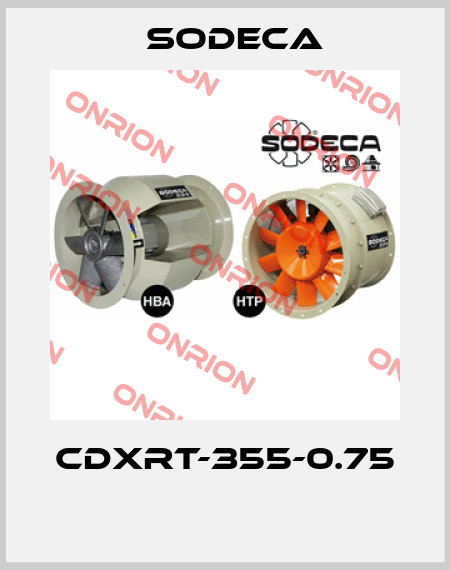 CDXRT-355-0.75  Sodeca