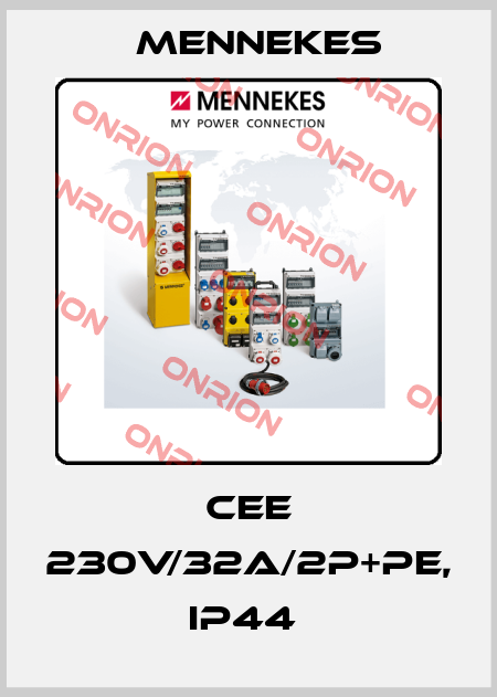 CEE 230V/32A/2P+PE, IP44  Mennekes