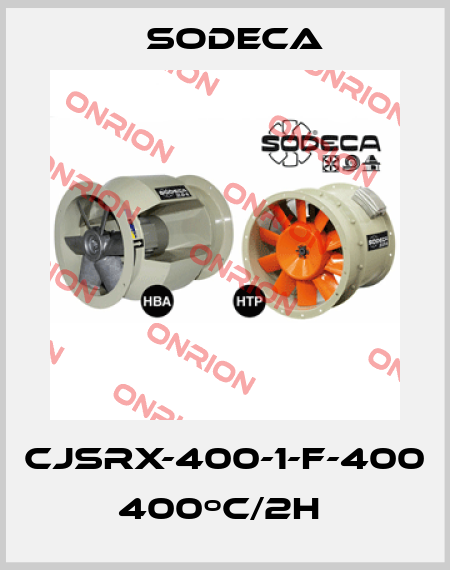 CJSRX-400-1-F-400  400ºC/2H  Sodeca