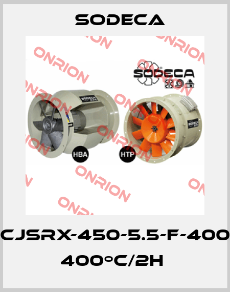 CJSRX-450-5.5-F-400  400ºC/2H  Sodeca