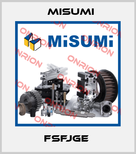 FSFJGE  Misumi