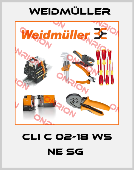 CLI C 02-18 WS NE SG  Weidmüller