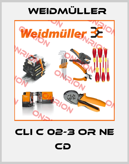 CLI C 02-3 OR NE CD  Weidmüller