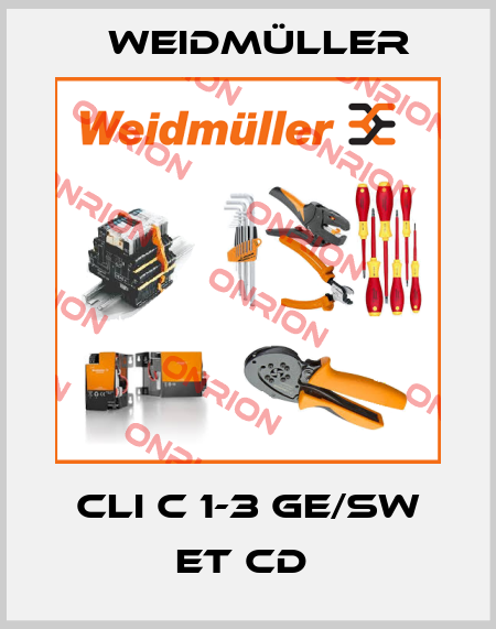 CLI C 1-3 GE/SW ET CD  Weidmüller
