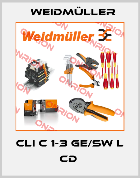 CLI C 1-3 GE/SW L CD  Weidmüller