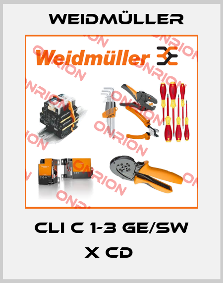 CLI C 1-3 GE/SW X CD  Weidmüller