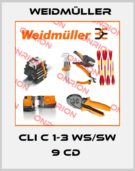 CLI C 1-3 WS/SW 9 CD  Weidmüller