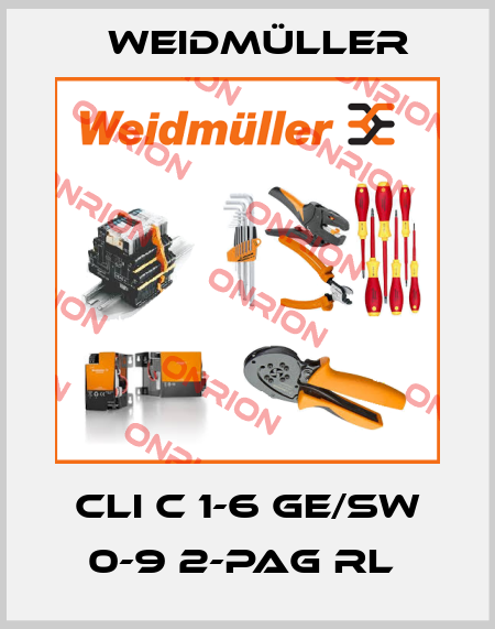 CLI C 1-6 GE/SW 0-9 2-PAG RL  Weidmüller