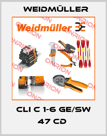 CLI C 1-6 GE/SW 47 CD  Weidmüller