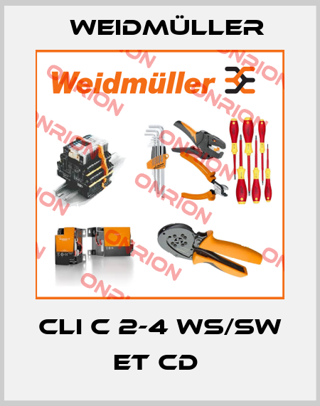 CLI C 2-4 WS/SW ET CD  Weidmüller
