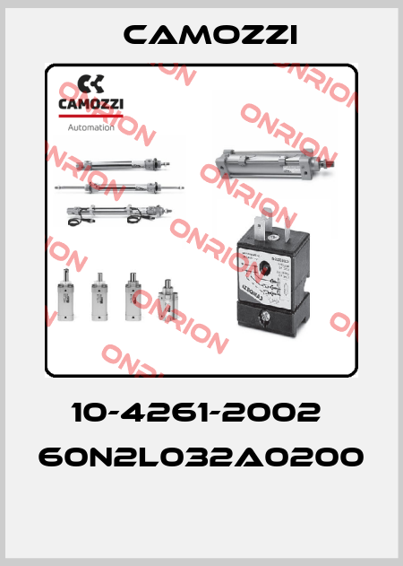 10-4261-2002  60N2L032A0200  Camozzi