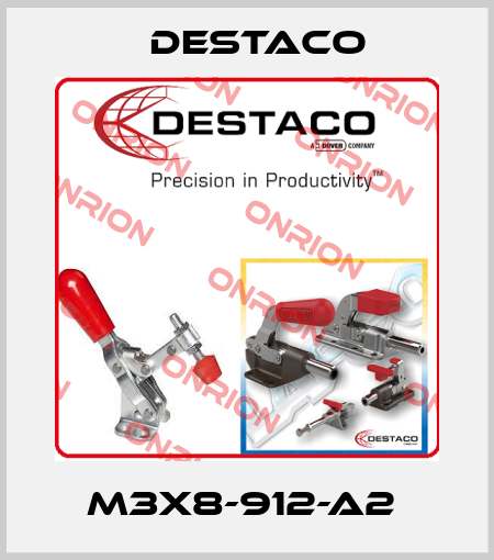 M3X8-912-A2  Destaco