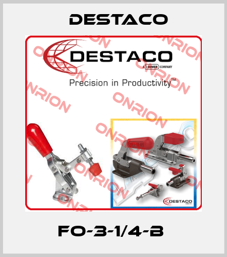 FO-3-1/4-B  Destaco