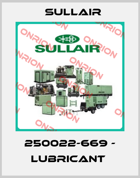 250022-669 - LUBRICANT  Sullair