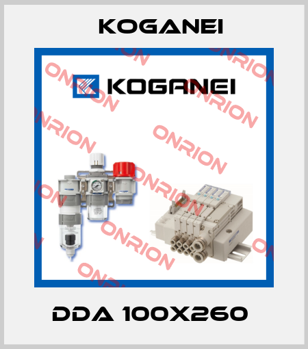 DDA 100X260  Koganei