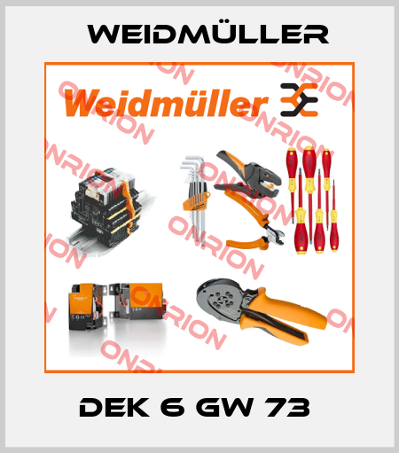DEK 6 GW 73  Weidmüller