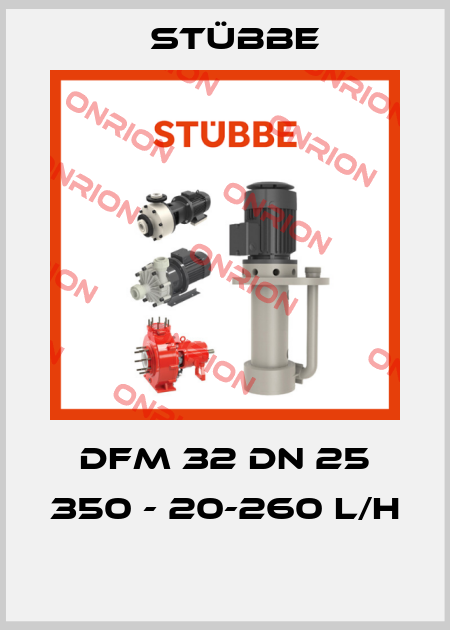 DFM 32 DN 25 350 - 20-260 L/H  Stübbe