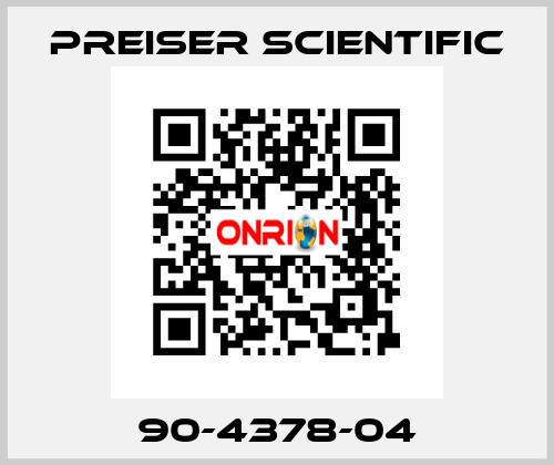 90-4378-04 Preiser Scientific