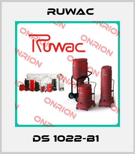 DS 1022-B1  Ruwac