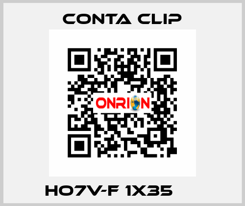 HO7V-F 1X35      Conta Clip