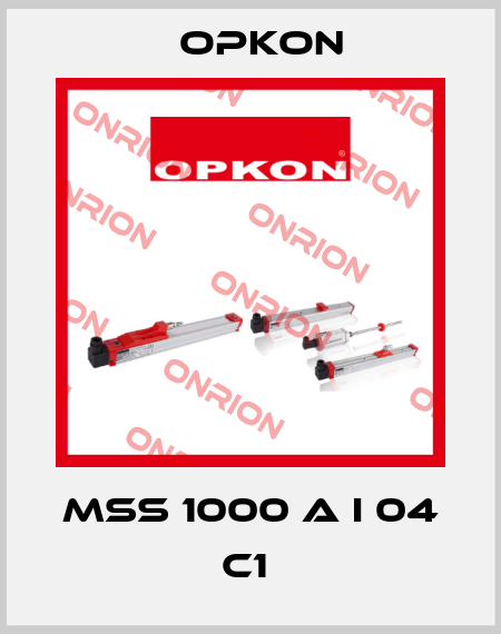 MSS 1000 A I 04 C1  Opkon