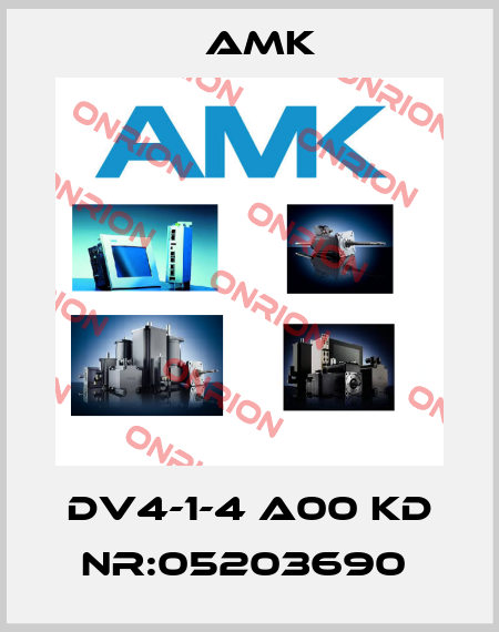 DV4-1-4 A00 KD NR:05203690  AMK