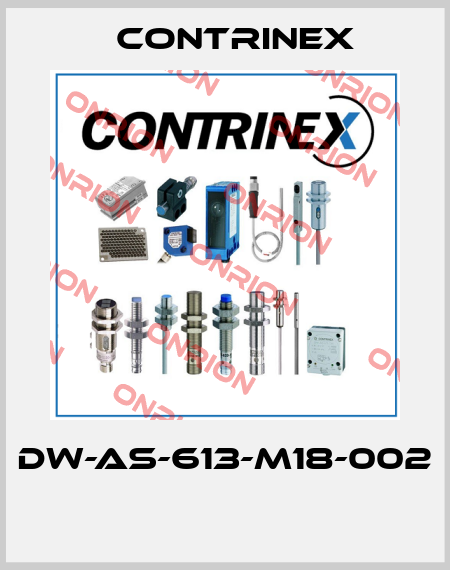 DW-AS-613-M18-002  Contrinex