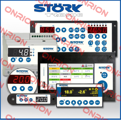 ST551 cooling controller with graphic LCD  Stork tronic