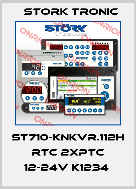 ST710-KNKVR.112H RTC 2xPTC 12-24V K1234  Stork tronic