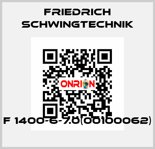 F 1400-6-7.0(00100062) Friedrich Schwingtechnik