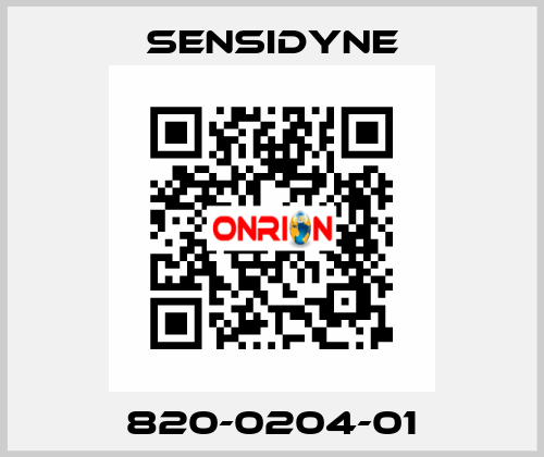 820-0204-01 Sensidyne