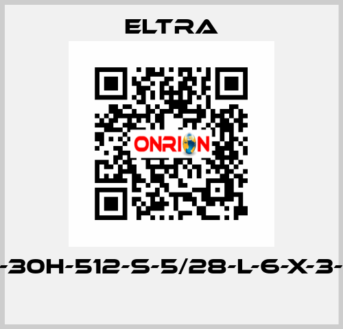 ER-30H-512-S-5/28-L-6-X-3-PA  Eltra