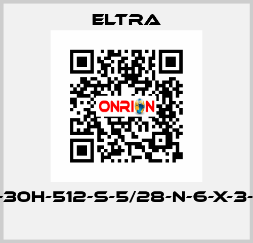 ER-30H-512-S-5/28-N-6-X-3-PR  Eltra