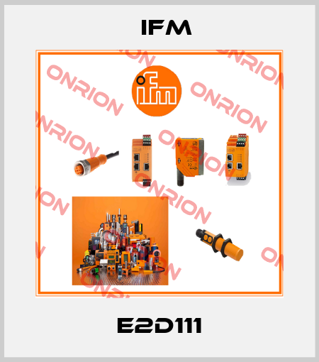 E2D111 Ifm