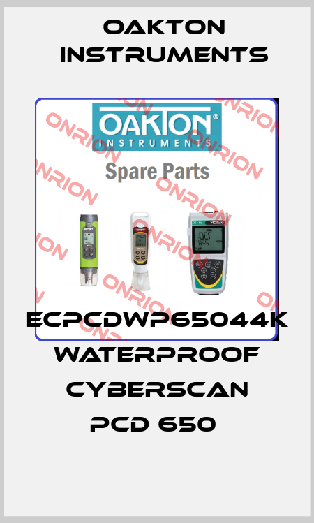 ECPCDWP65044K WATERPROOF CYBERSCAN PCD 650  Oakton Instruments