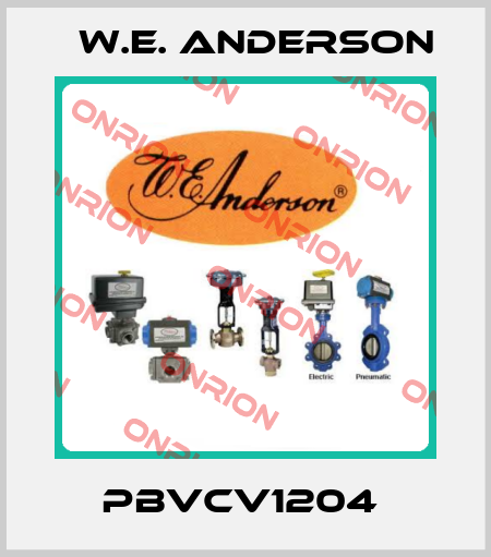 PBVCV1204  W.E. ANDERSON