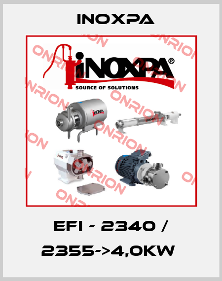 EFI - 2340 / 2355->4,0KW  Inoxpa