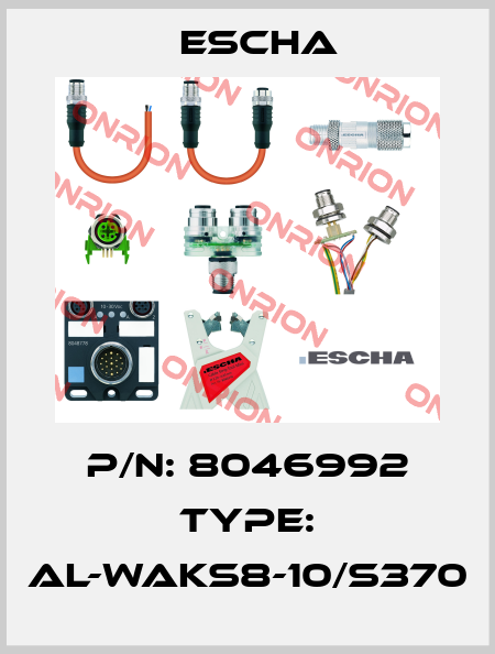 P/N: 8046992 Type: AL-WAKS8-10/S370 Escha