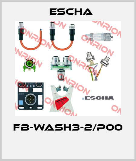 FB-WASH3-2/P00  Escha