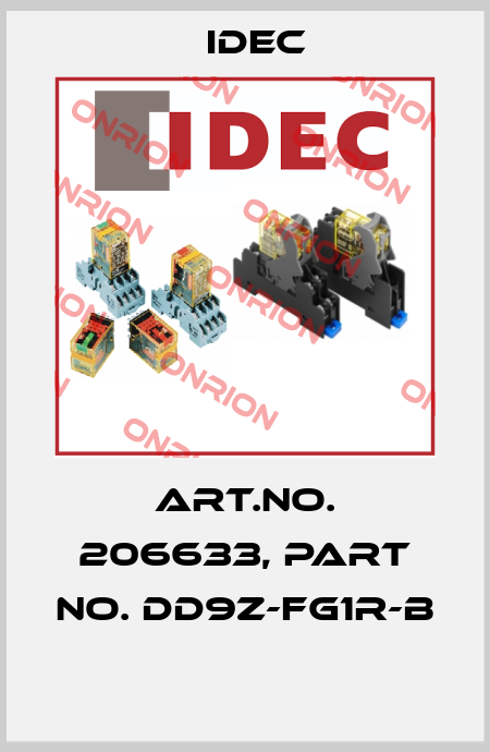 Art.No. 206633, Part No. DD9Z-FG1R-B  Idec