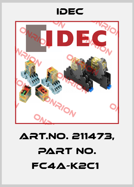 Art.No. 211473, Part No. FC4A-K2C1  Idec