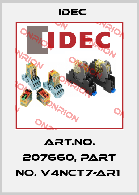 Art.No. 207660, Part No. V4NCT7-AR1  Idec