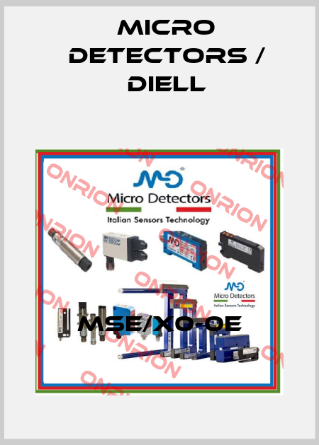 MSE/X0-0E Micro Detectors / Diell