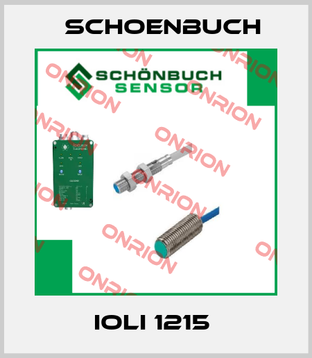 IOLI 1215  Schoenbuch
